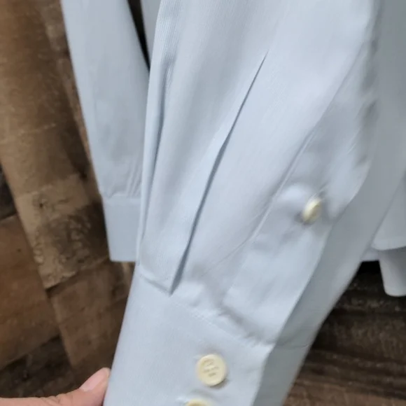 Ted Baker , light blue Men's shirt, size 5 - Picture 4 of 7
